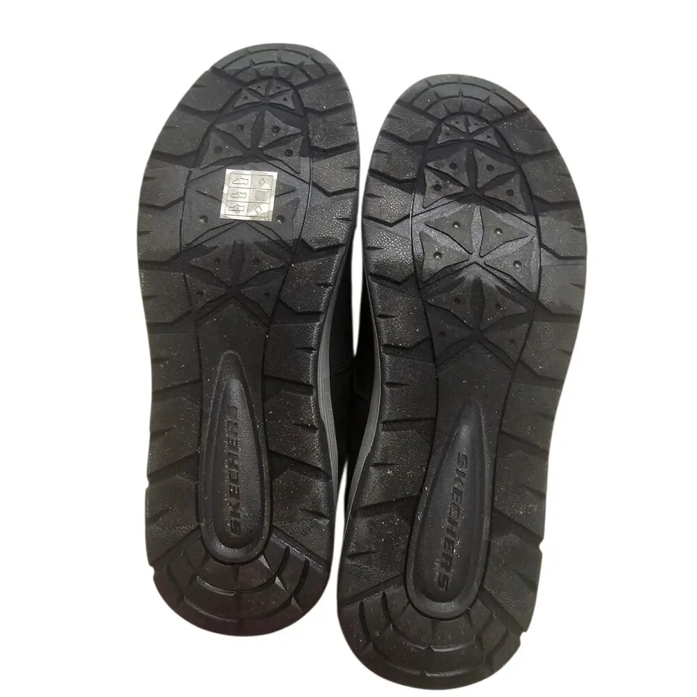New Skechers Men's Swift Fit Hands Free Casual Shoe Black 8.5